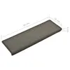 Teppich-Treppenstufen 15 Stk. 65x21x4 cm Dunkelgrau Produktbild-Vorschau 6