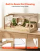 VEVOR Hamsterkäfig Nagerkäfig Nagarium Hamstergehege Holz Produktbild-Vorschau 3