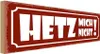 vianmo Holzschild 10x27 cm Hetz mich nicht Dekoration Produktbild-Vorschau 1