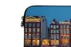 MuchoWow® Laptop Hülle 13 Zoll Amsterdam - Haus - Reflexion Produktbild-Vorschau 3