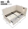 okwish Schlafsofa 90x200 Kinderbett mit Leselampe und Produktbild-Vorschau 7