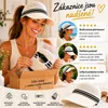 Nastavitelný dámský sluneční klobouk 55–60 cm, prodyšný Náhled obrázku produktu 5