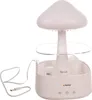 A white mushroom-shaped humidifier with a USB cable. Náhled obrázku produktu