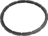 A black rubber gasket for a pressure cooker. Produktbild-Vorschau