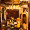 Rolife 3D-Holz-Puzzle Book Nook 'Holiday Café' Produktbild-Vorschau 13