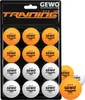 GEWO Tischtennisbälle Training 40+ -12er, mit Naht, Produktbild-Vorschau 1