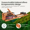 JASPORT R3 skládací veslovací trenažér z ho dubového dřeva Náhled obrázku produktu 2
