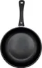 A top-down view of a black frying pan with a black handle against a white background. Náhled obrázku produktu