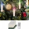 Vánoční svíčky na stromeček 30 LED | barevné Náhled obrázku produktu 6