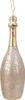 Christbaumschmuck Mix Sektglas und Flasche Glas, 2er Set Produktbild-Vorschau 3
