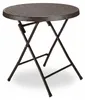 Table de jardin pliante BASTIAN de Relaxdays, ronde, H x L Voir les images du produit 9