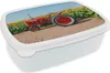 KitchenYeah® Lunchbox Brotzeit Brotdose 17x11 cm Traktor - Produktbild-Vorschau 1
