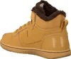 A side view of a tan Nike Court Borough Mid Wtr Psv shoe with brown fur lining. Produktbild-Vorschau