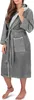 normani Uni Baumwoll-Bademantel Produktbild-Vorschau 6