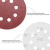 105 Stück Schleifpapier 125mm Klett, Schleifscheiben 8 Loch Produktbild-Vorschau 3