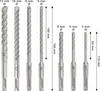 Set di punte da martello Bosch PRO SDS Plus-5X da 5 - 12 Anteprima dell’immagine prodotto 5