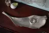 riess-ambiente Deko Schale ABSTRACT LEAF 65cm silber Produktbild-Vorschau 4