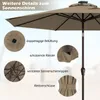 COSTWAY 300cm Sonnenschirm mit Solar-LED-Beleuchtung Produktbild-Vorschau 8