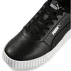 A close-up view of a black Puma sneaker with white accents. Podgląd zdjęcia produktu