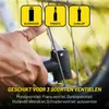 Pompa per bicicletta Dunlop con manometro per valvole Anteprima dell’immagine prodotto 13