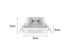 LED Decken Einbauleuchte Weiß matt Einbaustrahler 8x8cm Produktbild-Vorschau 5