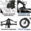 F6 BOOST Składany rower elektryczny dla dorosłych, 250 W, Podgląd zdjęcia produktu 5