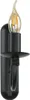 Lampada da parete Rustica FIORANO Nero Metallo E14 Lampada Anteprima dell’immagine prodotto 3