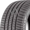 A close-up view of a car tire. Produktbild-Vorschau