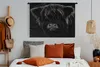 MuchoWow® Wandteppich Wandbehang Vorderansicht Nahaufnahme Produktbild-Vorschau 4