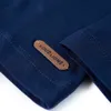 vidaXL Camicia a maniche lunghe per bambini blu navy 104 Anteprima dell’immagine prodotto 4