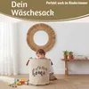 LS-LebenStil Wäschesack Wäschekorb Vintage Home 62L 50cm Produktbild-Vorschau 8