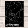 Mr. & Mrs. Panda Ansichtskarte Gelnhausen - Geschenk, Produktbild-Vorschau 2