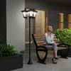 Zonne-tuinlamp 842-109, tuinfakkel met 3 vlammen, roestvrij Productafbeelding-voorbeeld 7