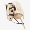 A close-up studio shot of a toy hobby horse bridle. Náhľad obrázku produktu