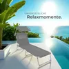 tectake 2er Set Sonnenliege Chloé 4-stufig klappbar mit Produktbild-Vorschau 6