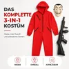 Haus des Geldes Kostüm Set - 3 in 1 Set - mit Dali Maske, Produktbild-Vorschau 8