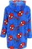 Marvel Spiderman Kinder Fleece Bademantel – Hellblau / Produktbild-Vorschau 3