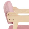 DazHom Kinderstuhl aus Holz, Rosa, 45x46x76 cm (Sitz 41x41 Produktbild-Vorschau 6