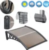 Vordach Haustür für Haustür und Terrasse,Polycarbonat Produktbild-Vorschau 1