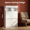 Schuhschrank Schuhkipper Schmal, Weiß, 80B cm | Produktbild-Vorschau 5