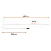 LED kerstverlichting, warm wit - 9 meter / 80 LED - Productafbeelding-voorbeeld 4