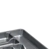 Kinvara Kunststoff-Besteckkasten 7 Fächer grau, 42,5 x 38,5 Produktbild-Vorschau 2