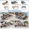 Flieks Gartenmöbel-Set 6 teilig, Gartenloungeset mit 2 Produktbild-Vorschau 4
