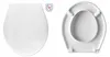 HARO WC-Sitz Plus 23 mit Deckel weiß Scharniere Edelstahl Produktbild-Vorschau 16