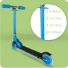 MalPlay Kinderroller Cityroller Scooter Klappbar Produktbild-Vorschau 11