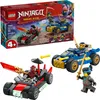 LEGO NINJAGO Action-Autorennen: Rogue vs. Drix, Bausatz, 4 Produktbild-Vorschau 2