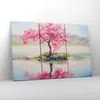 Bild auf Leinwand - Leinwandbild - Baum Abstraktion - Produktbild-Vorschau 4