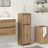 vidaXL Kúpeľňová skrinka Artisan dub 30x30x95 cm materiál Náhľad obrázku produktu 2
