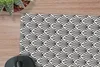 MuchoWow® Mauspad Mousepad Muster - Abstrakt - Schwarz - Produktbild-Vorschau 2