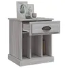 The Living Store Nachttisch Grau Sonoma 43x36x50 cm Produktbild-Vorschau 5